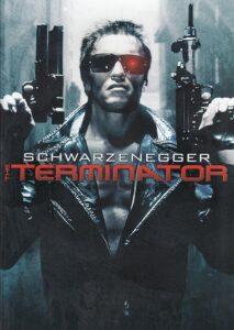 Affiche du film Terminator avec Arnold Schwarzenegger